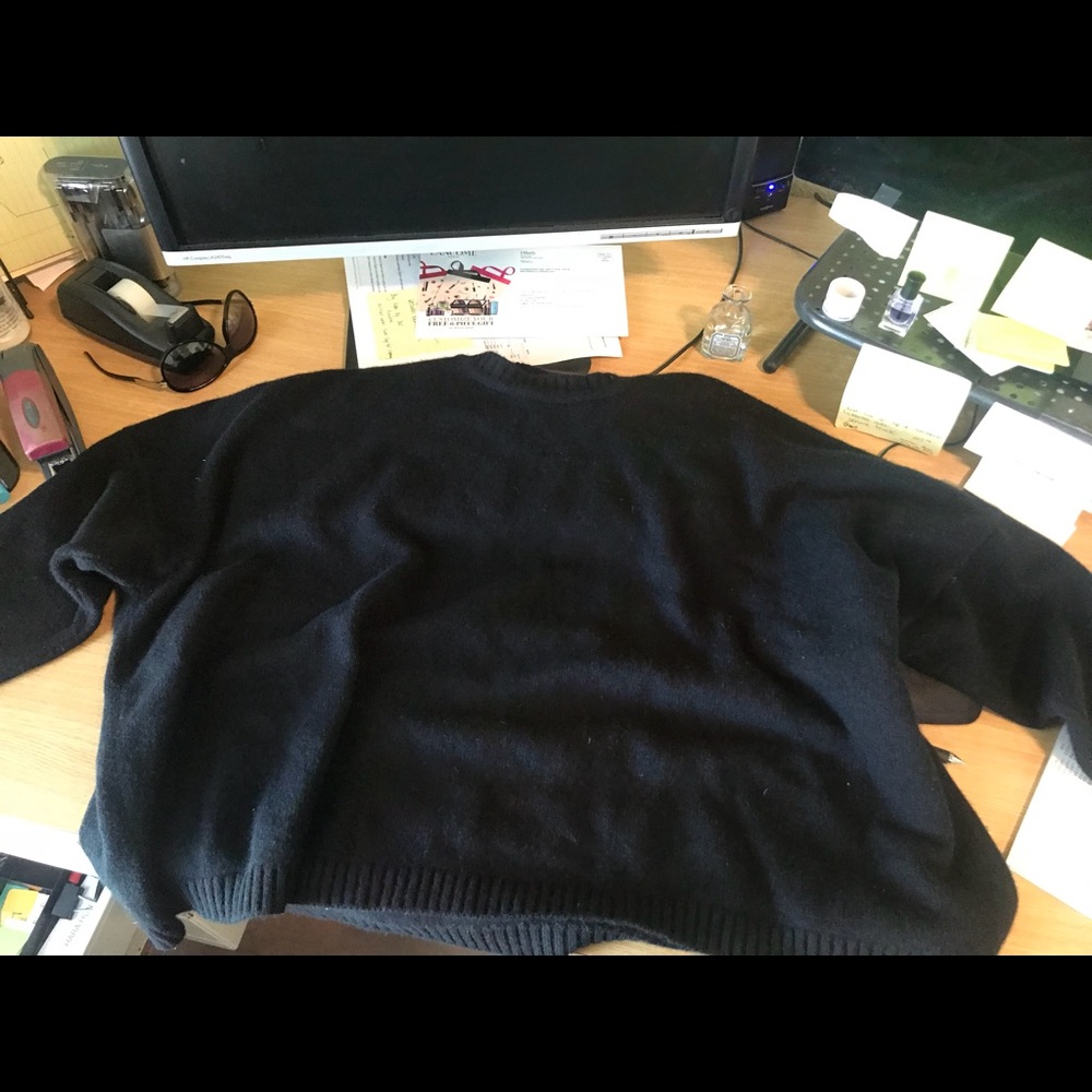 Eskandar Black Cashmere sweater